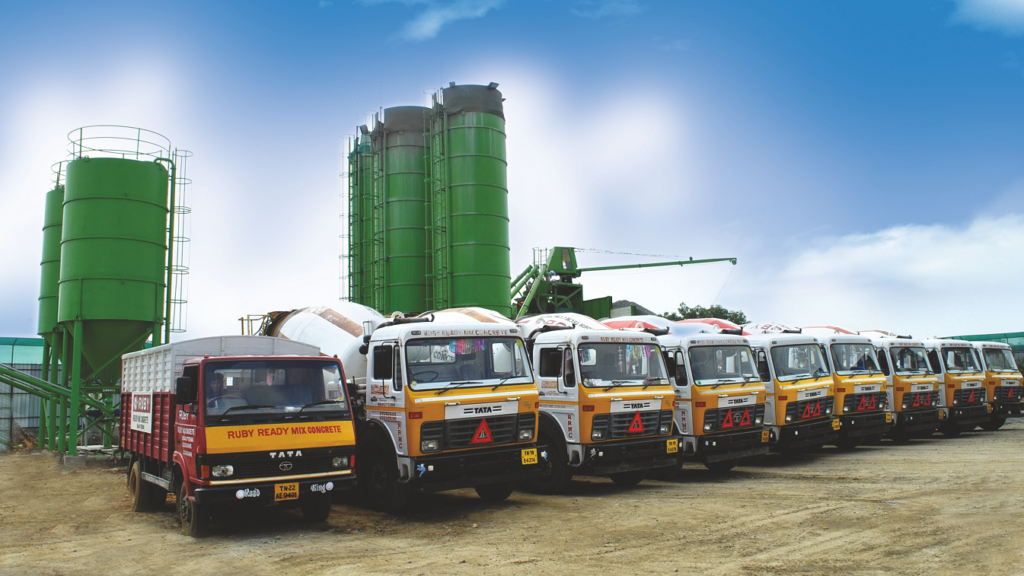 Ruby Ready Mix Concrete Manufacturer in Chennai